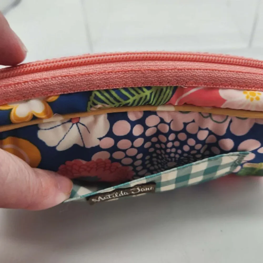 Matilda Jane Pencil Case Floral Polka Dots Checkered School Planner Supplies